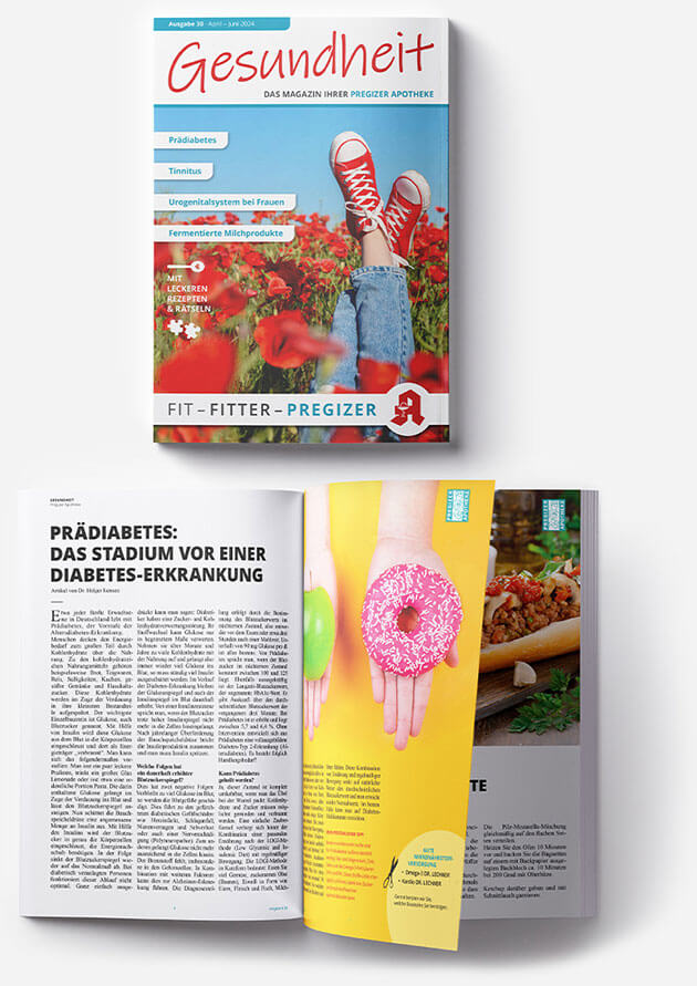 Gesundheit - Das exklusive Kunden-Magazin der Pregizer Apotheke Pforzheim